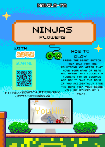 Poster Ninjas Flower